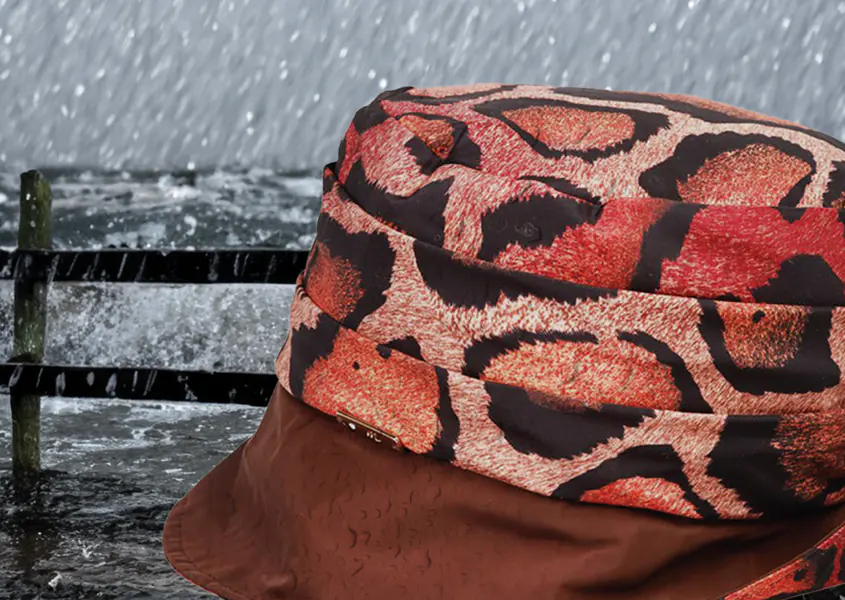 Rain hats: born to challenge the elements